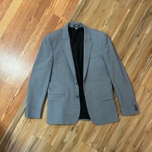 Express Classic Gray Sport Coat Suit Jacket